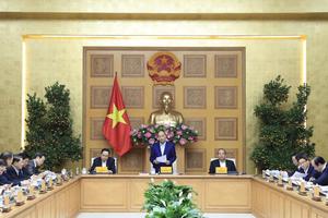 Thủ tướng chủ trì họp Tiểu ban Kinh tế-Xã hội của Đại hội Đảng