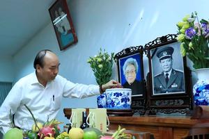 Thủ tướng dâng hương, tưởng nhớ các nguyên lãnh đạo Đảng, Nhà nước