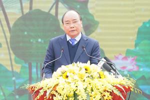 Thủ tướng dự lễ trao quyết định công nhận huyện đạt chuẩn nông thôn mới tại Yên Bái