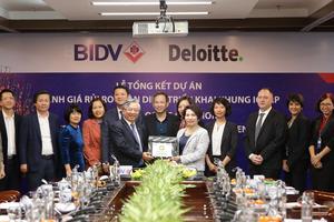 BIDV và đơn vị tư vấn Deloitte bàn giao Dự án MRA&ICAAP