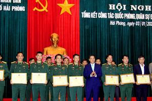 Tổng kết công tác quốc phòng, quân sự địa phương