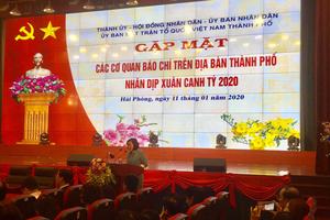 Sự phát triển của Hải Phòng có vai trò rất quan trọng của báo chí