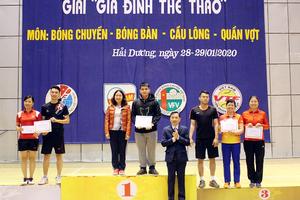 Hơn 100 gia đình thi tài thể thao đầu xuân Canh Tý