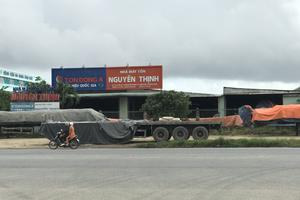 Công ty Nguyên Thịnh bốc vác xi măng gây ô nhiễm môi trường