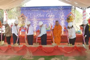 Khởi công xây dựng làng văn hóa Khmer đầu tiên tại Sóc Trăng