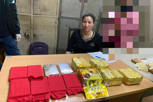 Bắt "bà trùm đất Cảng" thu 10 bánh heroin và 5kg ma túy đá