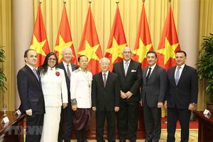 Tổng Bí thư, Chủ tịch nước tiếp các Đại sứ trình Quốc thư