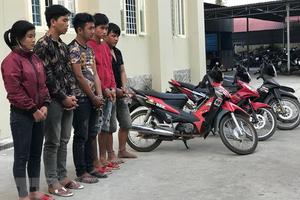 Tây Ninh triệt phá đường dây chuyên trộm xe máy liên tỉnh