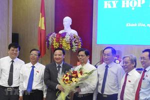 Ông Nguyễn Tấn Tuân được bầu làm Chủ tịch UBND tỉnh Khánh Hòa