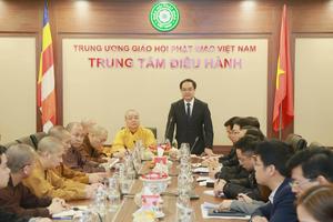 Mỗi tăng ni sinh tại Học viện Phật giáo là tuyên truyền viên cho Phật tử về đại dịch nCov