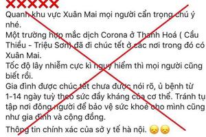 Dịch viêm đường hô hấp cấp COVID-19: Đừng 'thừa nước đục thả câu'