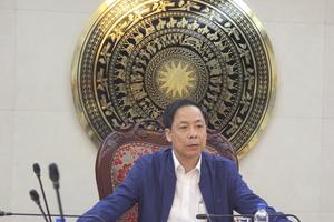 Phó Tổng Thanh tra Trần Ngọc Liêm làm việc với Trung tâm Thông tin 