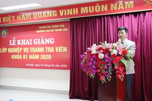 Khai giảng lớp thanh tra viên khóa 1