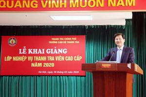 Khai giảng lớp thanh tra viên cao cấp