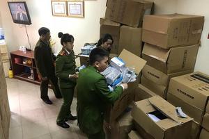 Xử phạt 13 cửa hàng, tạm giữ 100 nghìn khẩu trang y tế