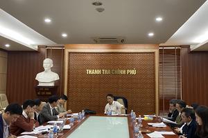 Họp bổ sung, sửa đổi Thông tư về tổ chức và hoạt động của đoàn thanh tra