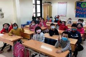Hà Nội: Học sinh đi học trở lại vào 2/3
