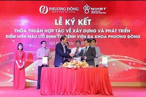  Bệnh viện Đa khoa Phương Đông trở thành điểm hiến máu cố định