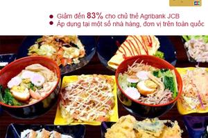 Tận hưởng 8/3 ngập tràn ưu đãi cùng thẻ Agribank JCB