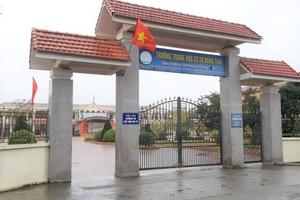 Hải Phòng: Khiển trách Phó Hiệu trưởng Trường THCS Đồng Thái