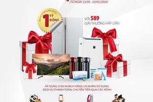 Trải nghiệm dịch vụ Agribank có cơ hội nhận hơn 580 giải thưởng tổng trị giá 01 tỷ đồng