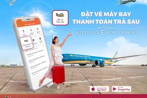 Thanh toán trả sau vé Vietnam Airlines nhanh chóng trên Agribank E-Mobile Banking