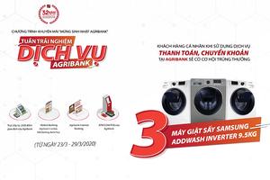 Tuần sinh nhật Agribank - Trải nghiệm dịch vụ, cơ hội nhận quà 