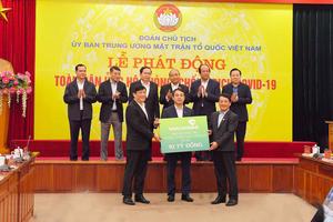 Vietcombank ủng hộ 10 tỷ đồng phòng, chống dịch Covid-19