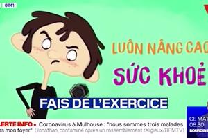 Sau Mỹ, “Ghen cô Vy” tiếp tục lên bản tin truyền hình số 1 nước Pháp