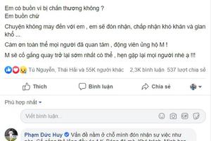 Dàn tuyển thủ Việt Nam chia sẻ, động viên Duy Mạnh vượt qua chấn thương
