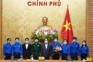 Thủ tướng Chính phủ làm việc với Trung ương Đoàn