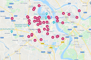 Google Map gây hoang mang khi cung cấp bản đồ dịch COVID-19 tại Hà Nội