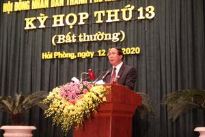 Khai mạc kỳ họp HĐND thành phố khóa XV nhiệm kỳ 2016 - 2021