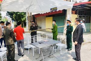 Hải Phòng: Chốt kiểm soát dịch COVID-19 tại cửa ngõ ra vào thành phố