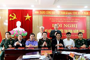 Ký kết giao ước thi đua năm 2020