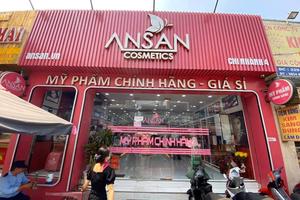Thu giữ hàng nghìn mỹ phẩm không rõ nguồn gốc của Ansan Cosmetics