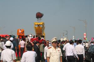 Tạm dừng phun lửa, phun nước cầu Rồng và dừng quay cầu Sông Hàn