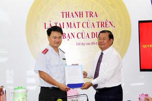 Ông Trà Thanh Danh giữ chức Chánh Thanh tra tỉnh