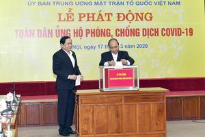 Ngành Ngân hàng chung tay phòng, chống dịch Covid-19 và hạn hán, xâm nhập mặn