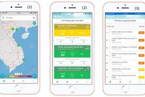 Ứng dụng chất lượng môi trường không khí trên thiết bị di động