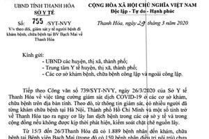 Có 1.889 bệnh nhân đến khám và điều trị tại Bệnh viện Bạch Mai