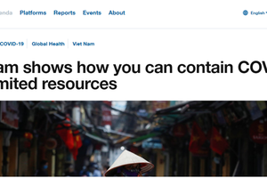 Quốc tế đánh giá Việt Nam phòng chống đại dịch COVID-19 hiệu quả