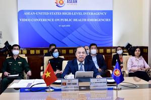 ASEAN-Mỹ chia sẻ thông tin, kinh nghiệm ngăn chặn dịch Covid-19