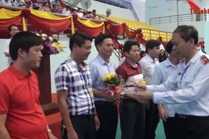 Khai mạc Giải cầu lông toàn quốc Báo Thanh tra lần thứ 15