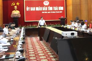 Thái Bình: Kiên quyết chấm dứt tình trạng tàu cá vi phạm