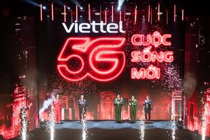 Viettel khai trương mạng 5G đầu tiên tại VIệt Nam và kỷ niệm 20 năm kinh doanh dịch vụ di động 