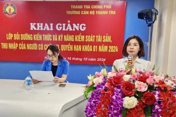 Hơn 90 học viên tham dự khóa bồi dưỡng kiến thức và kỹ năng kiểm soát tài sản, thu nhập