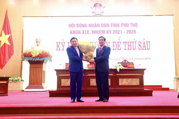 Ông Nguyễn Huy Ngọc được bầu làm Phó Chủ tịch UBND tỉnh Phú Thọ