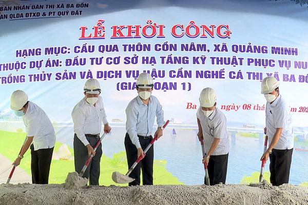 Thu hồi gần 500 triệu sai phạm từ các công trình của UBND thị xã Ba Đồn