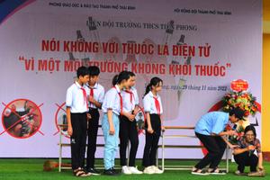 Tăng cường phòng, chống tác hại của thuốc lá trong học đường